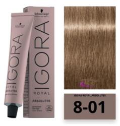 Schwarzkopf Igora Royal Absolutes hajfesték, 8-01 - hajvarazs