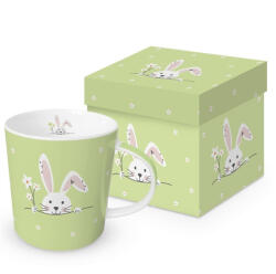 PPD Porcelánbögre 0, 4l dobozban, Hello Easter green (260302946)