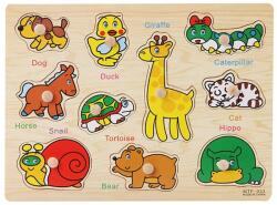 LAMPS Fa puzzle állatok