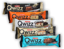 Nutrend Qwizz 35% Baton proteic 60g - ciocolată cu zmeură