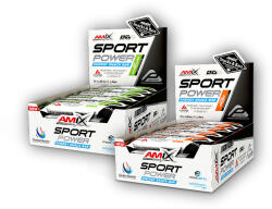 Amix Nutrition 20x Gustare energetică Sport Power cu cafeină 45g - portocale roșii