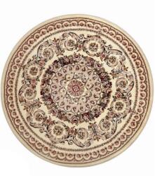 LOTOS Covor Rotund Lotos 539-100, Marime 150 x 150 cm, Bej, Crem, Inaltime Fir 8 mm, Antialergic, Polipropilena, Living, Dormitor, Sufragerie, Birou Covor