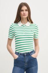 Tommy Hilfiger poló női, WW0WW43225 - zöld S - answear - 21 990 Ft
