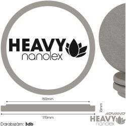 Nanolex NXPPAD40 Polírszivacs 170x13x150, Durva - Szürke 3db