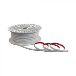 V-TAC LED szalag SMD2025 286LED/M 12.5W/M 220V IP65 3000K 50M/Tekercs - 23721 (23721)
