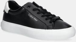 Calvin Klein bőr sportcipő VULC LACE UP fekete, HW0HW01681 - fekete Női 40