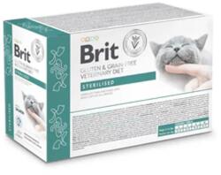 Brit GF Veterinary CAT Pouches Fillet in Gravy Sterilised 85 g