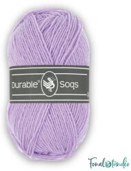 DURABLE Soqs 268 Pastel Lilac - lila gyapjú zoknifonal