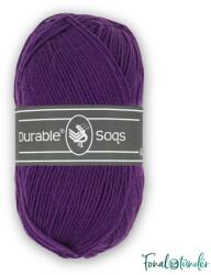 DURABLE Soqs 271 Violet - sötétlila gyapjú zoknifonal