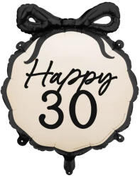 Partydeco Szám, Számos lufi 22" 55cm - 30-as lufi, masni (LUFI460618)