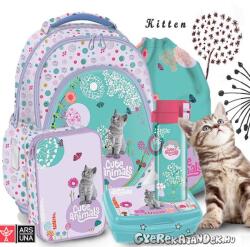 Ars Una anatómiai iskolatáska 5 részes SZETT Cuki állatok - Kitten (54563681/SZETT)