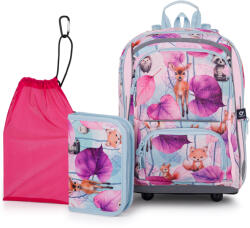Topgal Iskolatáska szett BEBE 25002 SET MEDIUM
