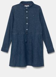 Tommy Hilfiger gyerek farmerruha sötétkék, mini, harang alakú, 8720637718162 - sötétkék 152