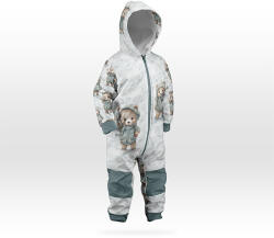 Takoy Panel szabásmintával 68-as méretű softshell overál Ayman - Momo a téli mackó
