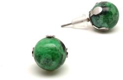 R. M. ékszer Fülbevaló golyó Variszcit 10mm (088517)