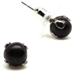 R. M. ékszer Fülbevaló golyó Purpurit 6mm (088521)
