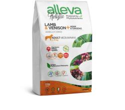 Alleva LEGALACSONYABB ÁR Alleva Holistic Medium / Maxi Felnőtt Kutyáknak Bárány & Vadhús + Cannabis Sativa & Ginzeng 2 kg, gabonamentes