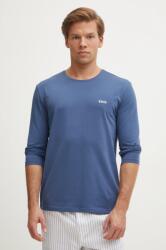HUGO BOSS hosszú ujjú zöld, férfi, sima, 50515389 - kék S