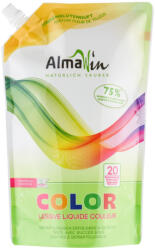 AlmaWin color folyékony mosószer koncentrátum színes ruhákhoz hársfavirág kivonattal - 20 mosásra 1500 ml (83176)