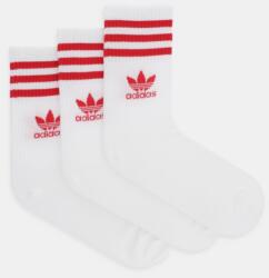 adidas Originals zokni 3 pár fehér, JF6357 - fehér 40/42