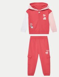 Guess Спортен коралов екип за мини момиче с розови детайли Guess