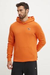 PUMA pamut melegítőfelső BETTER ESSENTIALS narancssárga, férfi, sima, kapucnis, 676814 - narancssárga M