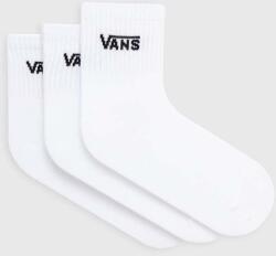Vans zokni 3 db fehér, női - fehér 36.5/41 - answear - 5 490 Ft