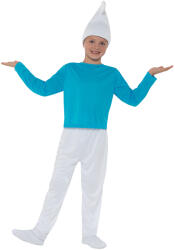HeliumKing Costum de băieți - Ștrumf Mărimea - Copii: S: 100 - 104 cm Costum bal mascat copii