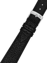 Morellato Curea neagră din piele Morellato Dublino 0753333.019 L 20 mm
