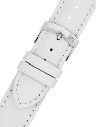Morellato Curea din piele Morellato Grafic M 0969087.017, alb 12 mm