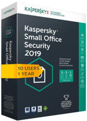Kaspersky Small Office Security V8 for 10 desktop, 10 mobile, 1 server 1 YEAR - softwaredigital