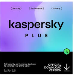 Kaspersky Plus - 1 device / 1 year EU