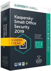 Kaspersky Small Office Security v8 for 5 desktop, 5 mobile, 1 server 1 YEAR EU