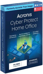 Acronis Cyber Protect Home Office Advanced + 50GB Cloud Service - 1 Device, 1 Year (HOAAA1EUS) (SC884)