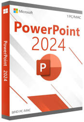 Microsoft PowerPoint 2024 - Microsoft fiókos - softwaredigital
