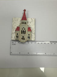  Templom hűtőmágnes (jj009)