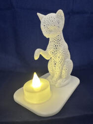 Cicás mécsestartó (csak LED mécsessel) (6962821)