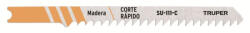 TRUPER SU-111-C Dekopír fűrészlap, U befogás, fához, 90 mm / 8 TPI (18137) BF25 (T18137)