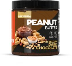 GRIZLY Unt de arahide cu ciocolată neagră belgiană premium 250 g