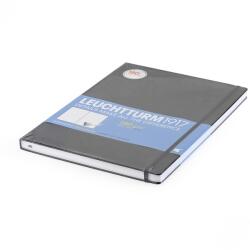 Leuchtturm Sketchbook A4, rajzfüzet Leuchtturm fekete (L344675)