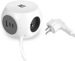 ACT 3 Plug + 3 USB 1,5 m (AC2425)