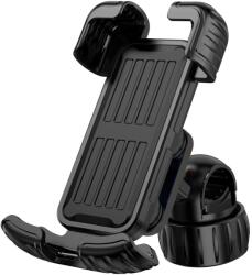 Cellect Suport de telefon rotativ la 360 de grade pentru bicicletă, negru (CEL-BHOLDER-YS680-BK)