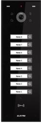 ELECTRA Videointerfon de exterior Electra VPU. 08S03. ELBTL, 8 familii, 800 LTV, RFID, aparent, negru (VPU.08S03.ELBTL)
