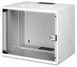 ASSMANN SOHO PRO 19" 9U 460x540x400mm üvegajtós szürke fali rack szekrény (DN-49204) - bestbyte