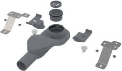 Alcadrain Modular S6 extra alacsonyszifon DN40 + lábak (APZ-S6) (APZ-S6)
