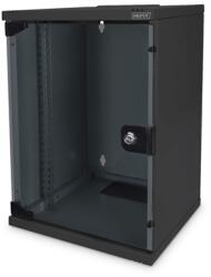 ASSMANN DN-10-SET-2-B 10" Komplett hálózati fekete rack szekrény készlet (DN-10-SET-2-B) - bestbyte