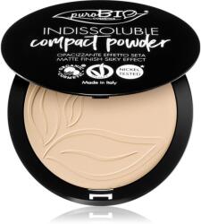 puroBIO Cosmetics Indissouble pudra compacta cu efect matifiant culoare T01 9 g