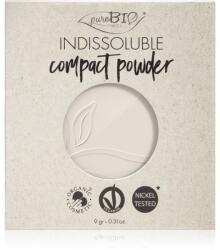 puroBIO Cosmetics Indissouble kompakt púder utántöltő árnyalat T00 9 g