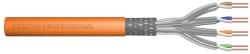 ASSMANN DK-1745-VH-1 Cat. 7 S/FTP B2ca 1200MHz LSZH 100m narancssárga fali kábel (DK-1745-VH-1) - bestbyte