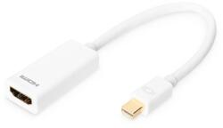 ASSMANN Full HD 60 Hz Dual-Mode 1.1a mini DisplayPort - HDMI type A Adapter 0, 15m (DB-340404-001-W) - bestbyte